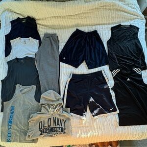 Men’s Workout & Lounge Bundle – Adidas, Nike, Under Armour - Mixed Sizes